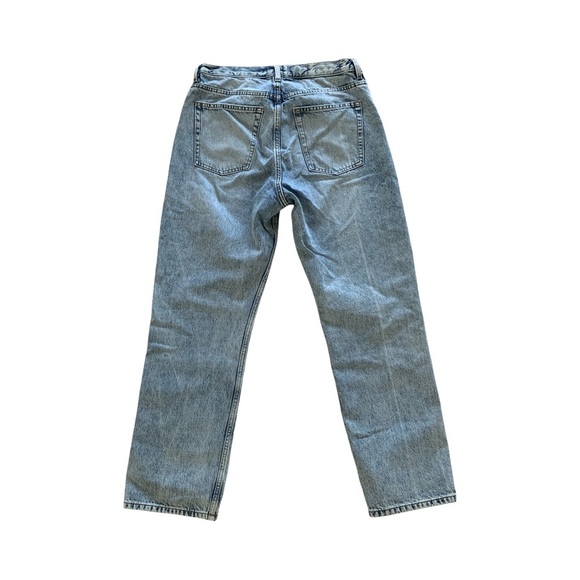 & Other Stories High Rise Straight Button Fly Jeans Size 30 - Picture 3 of 6